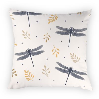 Cartoon Bee Flying Insect Print Pattern Pillowcase Pillow Cushion For The Sofa Decorative Cushions During Office Fundas De Cojin