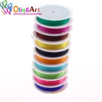 【YD】 OlingArt 0.8MM 7M/Roll Cord Multicolor Stretch Elastic Beading Wire/String/Thread Jewelry Accessories