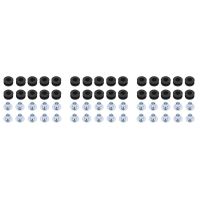 30pcs Motorcycle Rubber Grommets For Honda For Yamaha For Suzuki For Kawasaki Fairings