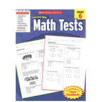 Scholastic Success with math tests, grade 6