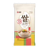 เส้นก่วยเตี๋ยวเกาหลี (เส้นนู็ดเดิ้ล) 쌀소면-샘표 Rice noodles ขนาด400g  lสินค้านำเข้าจากเกาหลีแท้ๆๆ  หมดอายุ 25-12-23 พร้อมส่ง