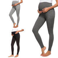 Fashion Maternity Pants Solid Color Hip Leggings Trousers Lift Elastic Belly Protection Comfortable Soft Women Clothes