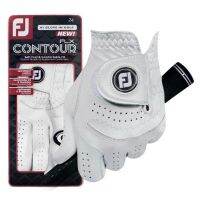 s18 ถุงมือกอล์ฟ หนังแท้ Leather Footjoy Contour FLX เพิ่ม control with solf feel comfortable fit &amp; Free marker