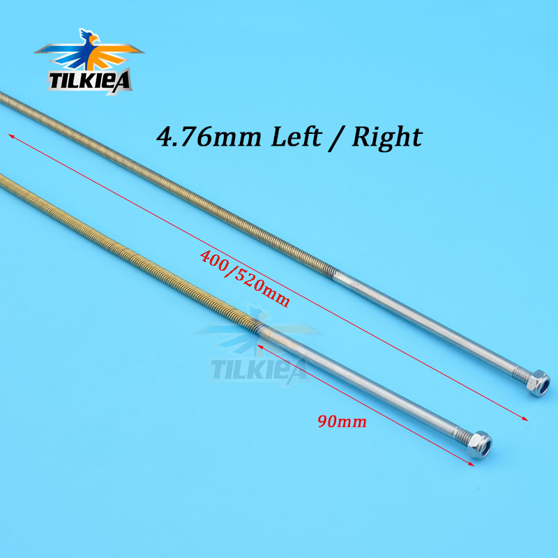New 6.35mm 700mm Flexible Cable Shaft Positive Reverse Axle for RC Boat 