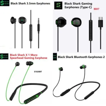 Black shark outlet type c earphones