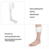 [COD] ข้อเท้าเท้า Orthosis การฟื้นฟูสมรรถภาพแก้ไขน้ำหนักเบาวางเท้าสนับสนุนรั้งที่มีเสถียรภาพที่มีความยืดหยุ่นอัลตร้าบางสำหรับข้อเท้า Pronation