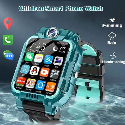 ZZOOI Kids Watch Child SOS Call Phone Childrens Wrist Watch use Sim Card Photo Waterproof IP67 Smart Watch Kids Gift For IOS Android