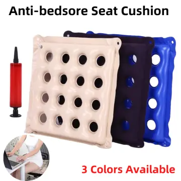 Inflatable Seat Cushion Anti-Decubitus Wheelchair Cushion, Breathable  Backrest Air Cushion Bed Sore Cushion for Pressure Sores - Portable Travel  Seat