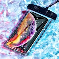 Waterproof Phone Pouch Diving Swimming Bag Underwater Dry Bag Case Cover For Mobile Phone Water Sports Beach Pool Skiing Supply