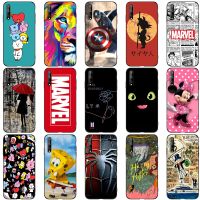 For Huawei Y8P Case Silicon Phone Back Cover For Huawei y8p 2020 Y 8P AQM-LX1 huaweiy8p black tpu case cute funy