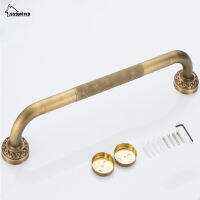 Bathroom Bathrtub Toilet Handrail Grab Bar Brass Carved 304050cm Shower Safety Support Handle Bathroom Accesssories