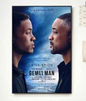 Gemini Man โปสเตอร์ภาพยนตร์ผ้าใบ Art Home Decor 1-Wall ผ้าใบตกแต่งคริสต์มาสของขวัญคลาสสิก Fashion