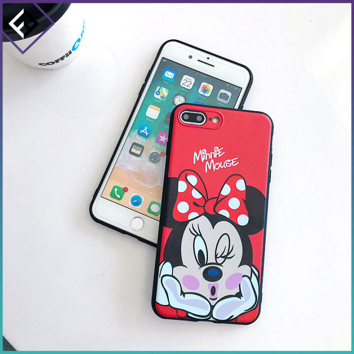 เคสมือถือสำหรับ-huawei-y7โปร2018-y7ไพรม์2018-y7-2018-huawei-y7-prime-y7-2017-huawei-y7โปร2019-y7ดีไซน์ใหม่-minniemouse-เคสหลังซิลิโคนเคสหลังตุ๊กตา-mickeymouse-พร้อมสายคล้อง