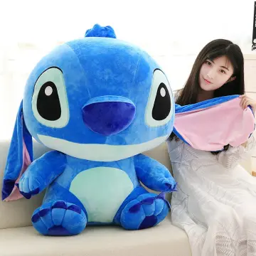 33cm Stitch Plush Doll Disney Lilo & Stitch Doll Toys Movable ears Birthday  Gift