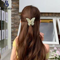 Fashion Butterfly Clamp Clips For Women Elegant Solid Color Hair Accessories For Birthday Gifts【fast】