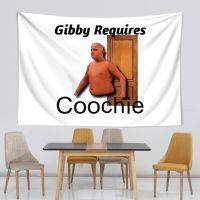 [Hot K] INS Gibby ต้องใช้แขวนผนัง Coochie พรมโพลีเอสเตอร์ขนาดใหญ่อะนิเมะการ์ตูนผ้าห่มพรมขนาดเล็ก95x73cm ผ้าพื้นหลังห้อง