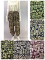 กางเกงช้าง ผ้าสปัน กับ ผ้าแมมเบิร์ต / บ้านเชียงสีครีม