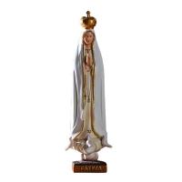 Lady Of Fatima Holy Figurine Hand-Painted Our Lady Of Fatima Statue Religious Statue Sculpture Figurine Virgin Mary Religious Decoration Decor present