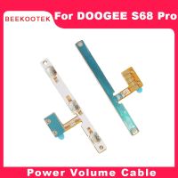 BEEKOOTEK ปุ่มเปิด/ปิด + ปุ่มปรับระดับเสียง FPC สายเคเบิลงอได้ FPC สำหรับ Doogee S68 Pro สมาร์ทโฟน S68pro