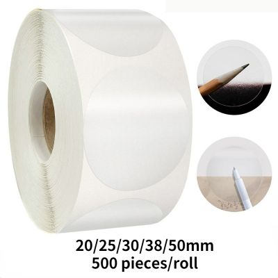hot！【DT】◊卐  500 pieces/roll of transparent circular sealing labels gift box packaging stickers decorative 20/25/30/38/50mm