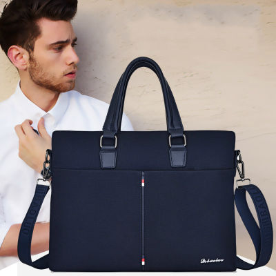 2022 New Casual Mens Business Briefcase Men Handbag Oxford Wear-resistant Shoulder Bag Male Shoulder Office Bags Bolso Hombre