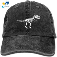 T Rex Skeleton Dinosaur Adjustable Noveity Cowboy Cap