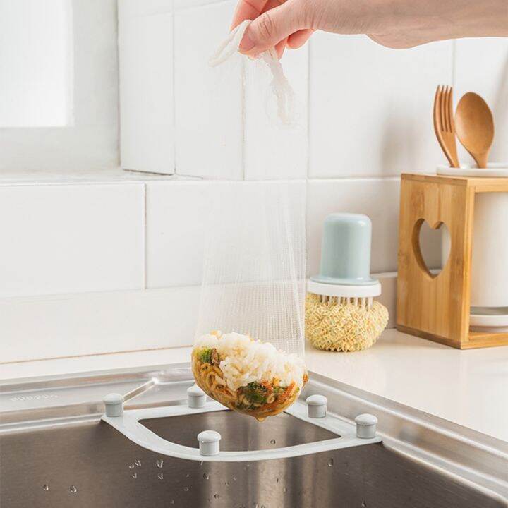 sink-strainer-basket-filter-drain-net-garbage-storage-rack-food-waste-mesh-leftover-with-cup