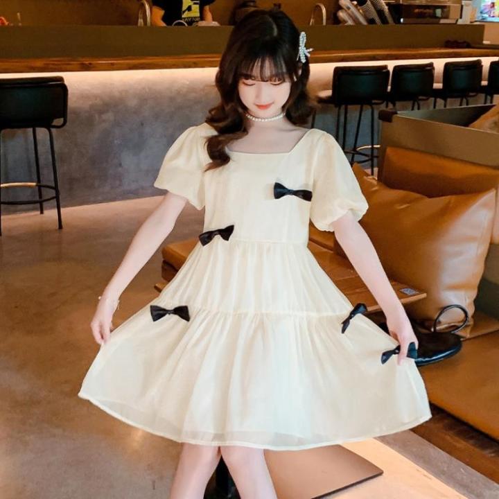 Váy cute Hàn Quốc dáng xòe nhẹ nhàng xinh xắn  Ngọc Bích Fashion