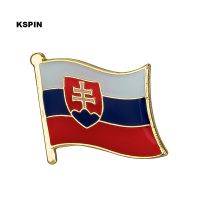 Slovakia Flag Badge Flag Laple Pin Badges Flag Brooch Fashion Brooches Pins