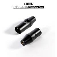 DD DdHiFi XLR44B(2022) XLR 4pin อะแดปเตอร์ที่สมดุล4.4มม. ปรับ XLR อุปกรณ์หน้าจอดั้งเดิมเป็นอุปกรณ์เครื่องเสียง4.4มม.