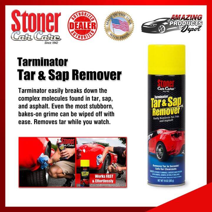 (Original) Stoner Tarminator Tar and Sap Remover 10oz Lazada PH