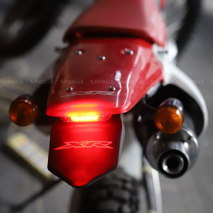 ฝาครอบบังโคลนล้อหลัง-led-ไฟสำหรับฮอนด้าส่วนท้าย-xr-250r-xr-400r-1996-2004อุปกรณ์เสริมมอเตอร์ไซค์