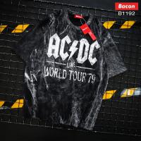 เสื้อวงร็อค ลาย AC DC