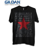 [S-5XL] เสื้อยืด แบบนิ่ม พิมพ์ลาย Rage Against The Machine 14 Gildan