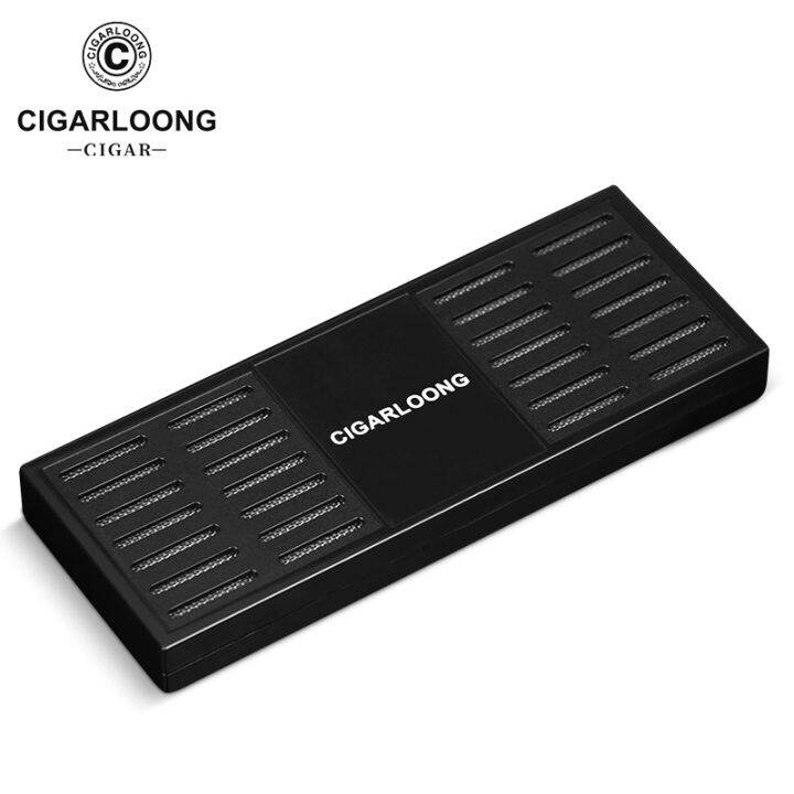 CIGARLOONGEggplant Cigar Humidifier Cigar Box Dehumidifier Cut Tobacco