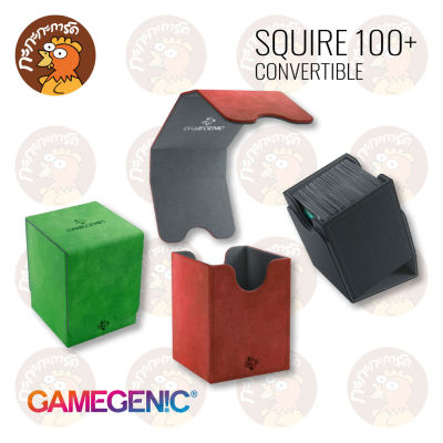 Gamegenic - Squire 100+ Convertible กล่องใส่การ์ด แนวตั้ง ปิดด้วยแม่เหล็ก ถอดฝาออกได้