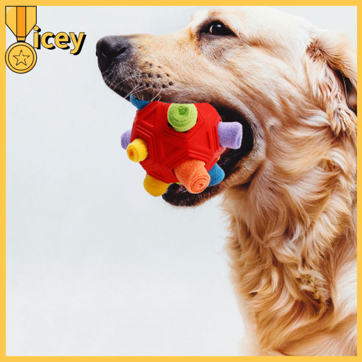 ของเล่นภาพติดเพชรลายต่างๆแบบโต้ตอบลูกบอลดมกลิ่นสำหรับสัตว์เลี้ยงแบบพกพาของเล่นฝึกความเครียด-relief-สุนัขตาบอดของเล่นเสริมพัฒนาการ