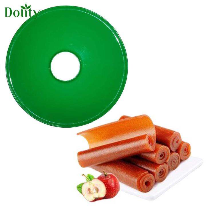 Dolity Food Dryer Mats Tool Leak Proof Dehydrator Roll up Sheet for