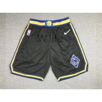 【2Style】 2022 NBA Shorts Golden State Warriors Black City Release Basketball Shorts