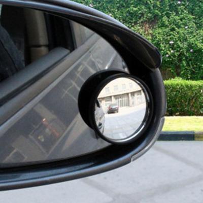 【cw】2pcs Car Small Round Mirror Car Exterior Accessories Rearview Mirror HD Blind Spot Small Round Mirror ！