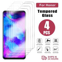 4pcs Tempered Glass For Huawei Honor X9A X9 5G X8A X8 5G X6 X6s Screen Protector For Honor X7 X7a X30 Glass Film