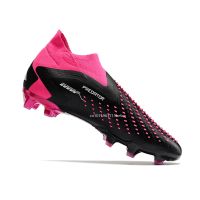 High Ankle Football Boots FG Professional Soccer Shoes Predator Slip-On Light Outdoor Training Cleats Zapatos De Futbol