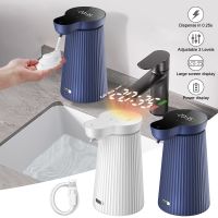 【CW】 500ML Foam Dispenser Large Display Touchless Infrared Sensor Machine Hand Sanitizer