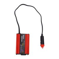 200W Car Power Inverter Dc 12V To Ac 220V Converter Dual Usb Charger Adapter Car Power Booster