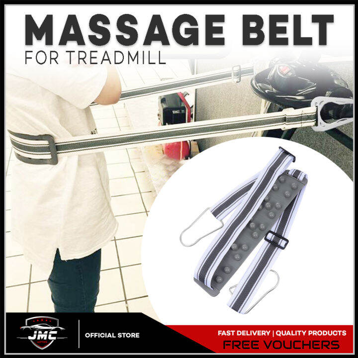 JMC Universal Treadmill Massage Waist Belt Vibrating Machine Belts Gym