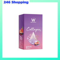 ** 1 กล่อง ** WINK WHITE W Collagen Plus วิงค์ไวท์ ดับเบิ้ลยู คอลลาเจนพลัส ขนาดบรรจุ 7 ซอง / 1 กล่อง