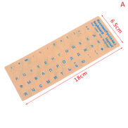 Con309 Miếng Dán Bàn Phím Phổ Thông Littlegroot Miếng Dán Chữ Trong Suốt