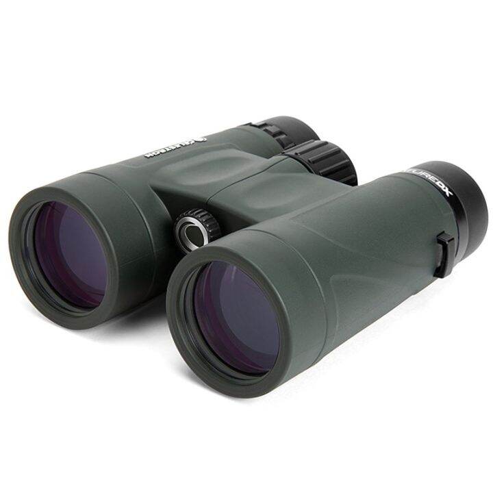 กล้องสองตา-celestron-dx-10x42-สีเขียว-พร้อมปริซึม-bak-4ธรรมชาติ-dx-10-42