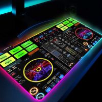 Dj Console Table Computer Desk Pc Mat Extra Large Mouse Pad XXL Car Led Large Mousepad Mice Mats with Backlight Keyboard Pad