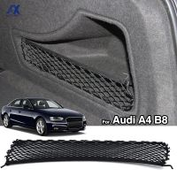 Car Back Rear Trunk Seat Storage Bag Mesh Auto Organizer Elastic String Net Bag Car Accessories For Audi A4 B8 2008-2016